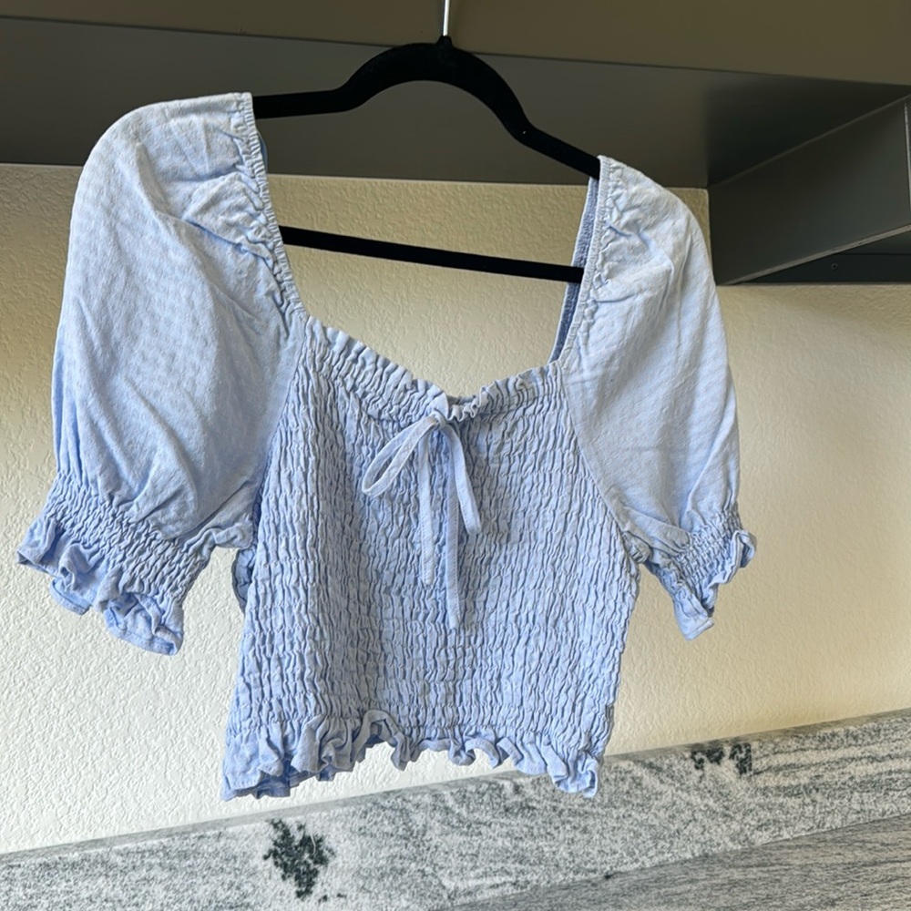 Blue Crop Top Altrad State